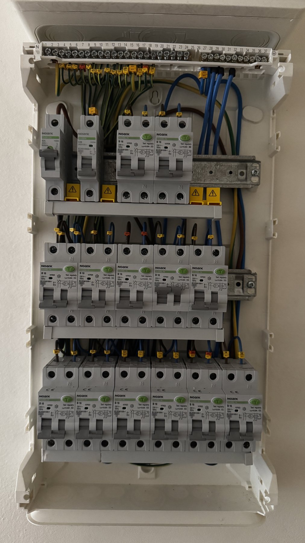 Electrical work carried out by Clorom OÜ