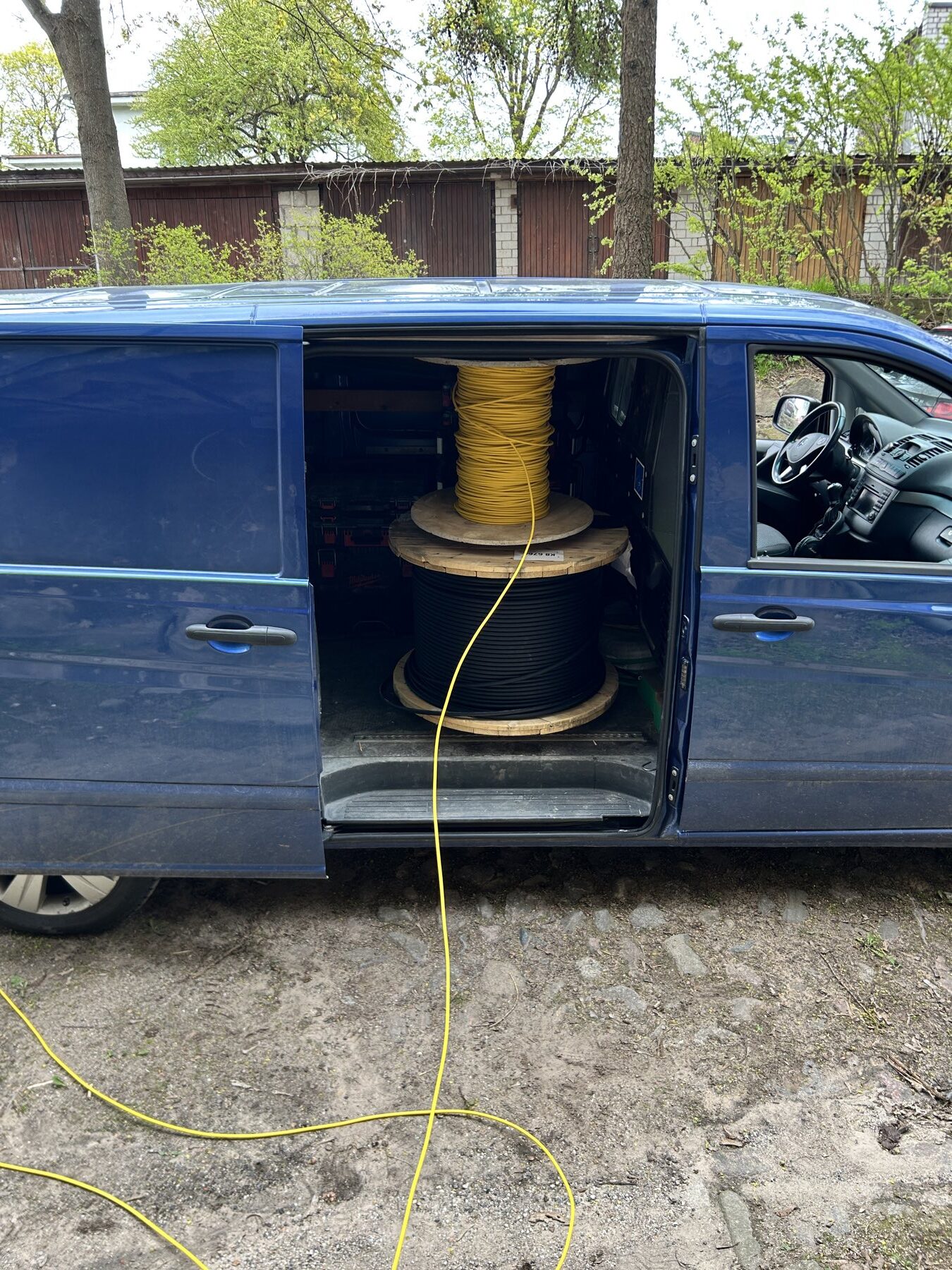 Electrical work carried out by Clorom OÜ
